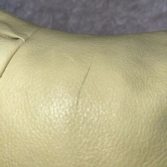 Elliott Lucca Leather mint green shoulder bag with antique tone hardwares - Picture 15 of 15